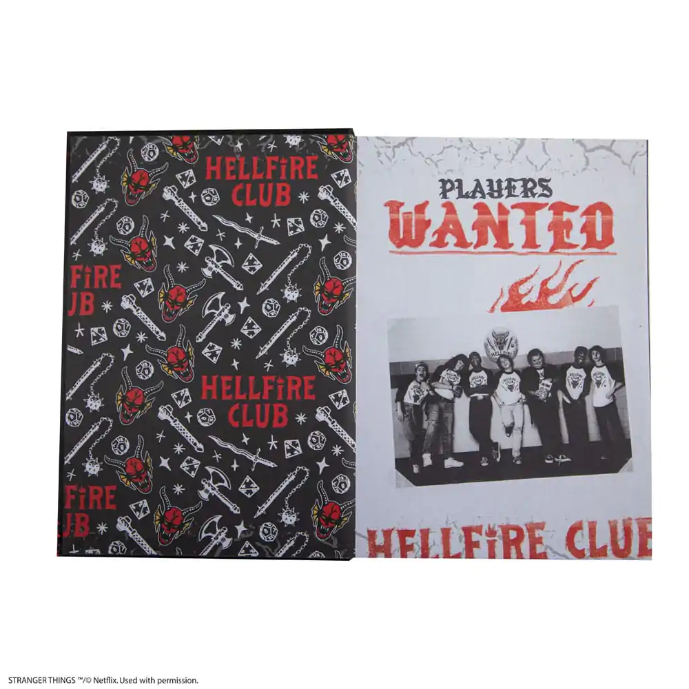 Stranger Things Caiet Hell Fire Club poza produsului