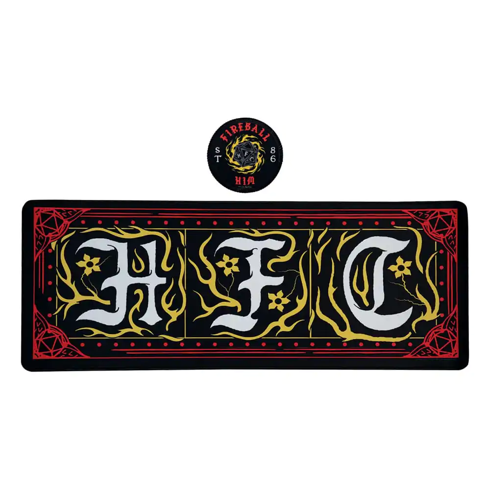 Stranger Things Mousepad și Set Suport de Pahare Hellfire Club poza produsului