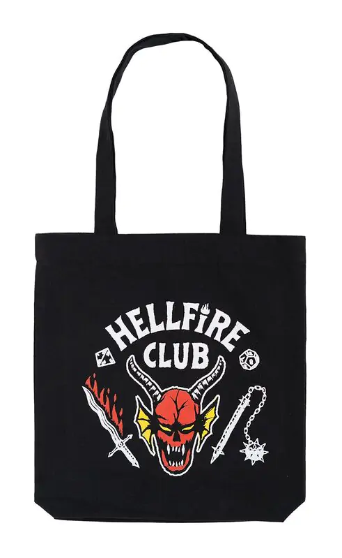 Stranger Things Hellfire Club sac de cumpărături poza produsului