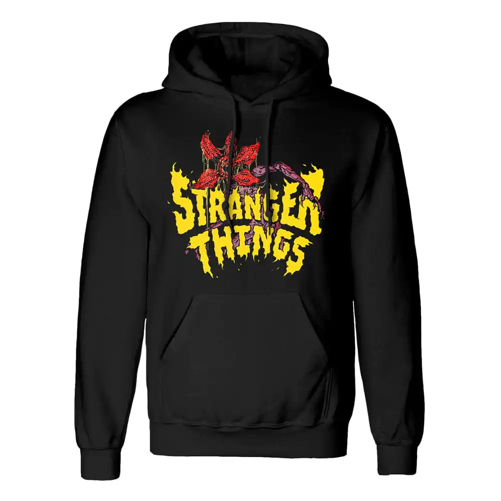 Stranger Things Pulover cu gluga Thrashin Logo poza produsului