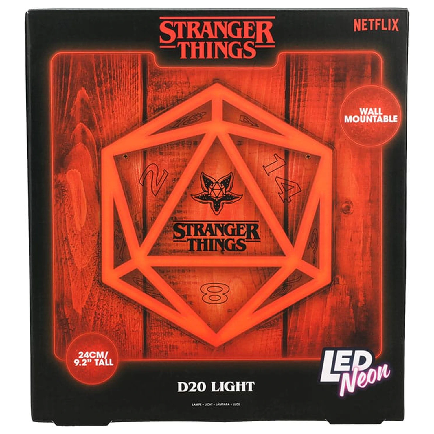 Stranger Things 5 LED Lampă de Perete Lumină Neon poza produsului