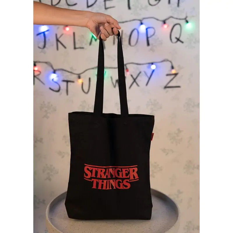 Stranger Things Logo sac de cumpărături poza produsului