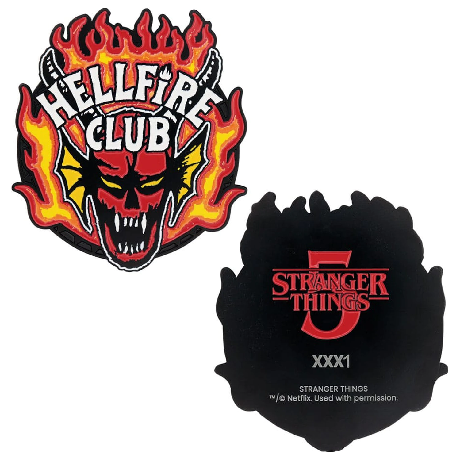 Stranger Things Medallion Hellfire Club Editie Limitata poza produsului
