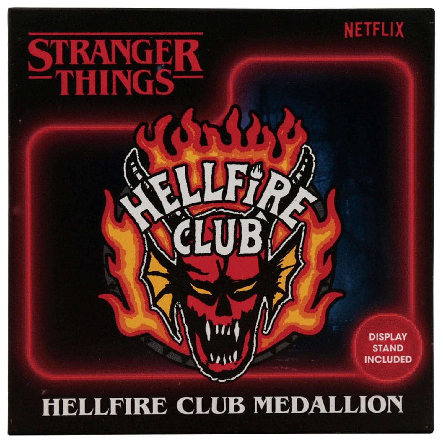 Stranger Things Medallion Hellfire Club Editie Limitata poza produsului