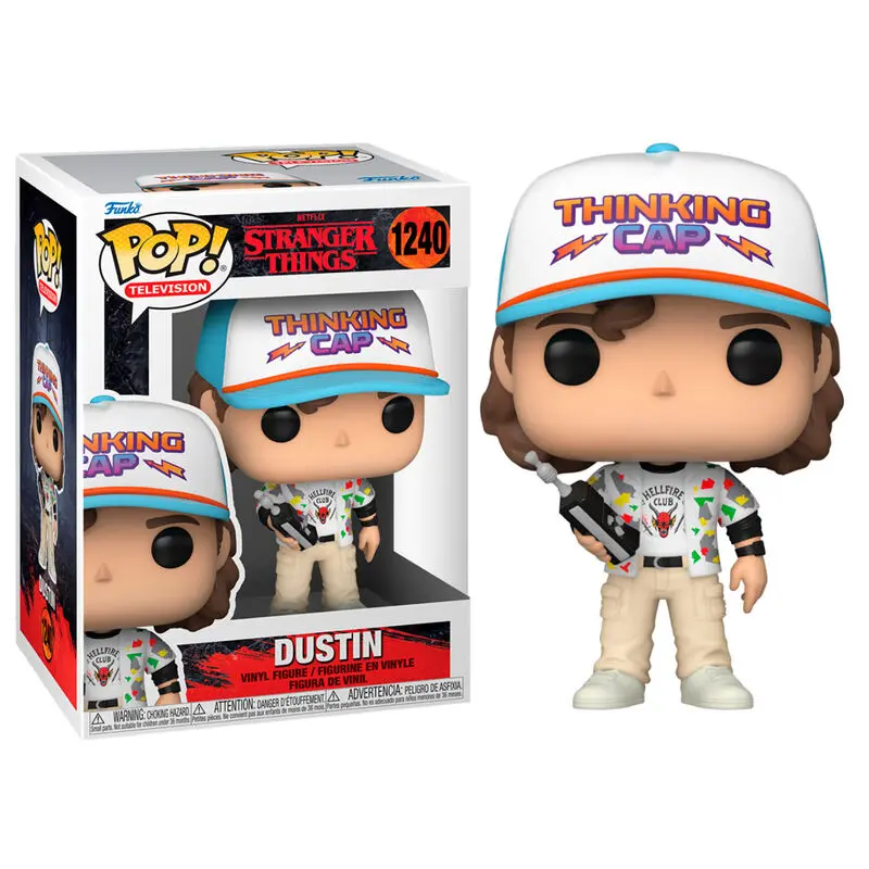 Stranger Things POP! TV Figurina Vinyl Dustin 9 cm poza produsului