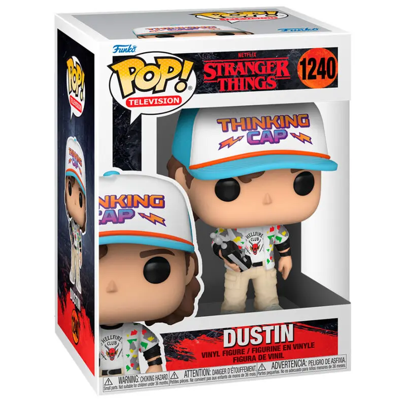 Stranger Things POP! TV Figurina Vinyl Dustin 9 cm poza produsului