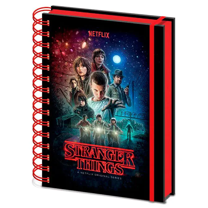 Stranger Things Caiet Wiro A5 o foaie poza produsului