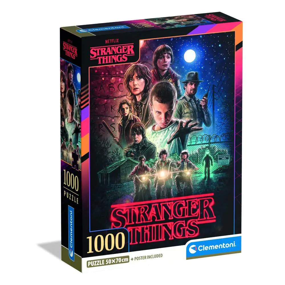 Stranger Things puzzle 1000 piese poza produsului