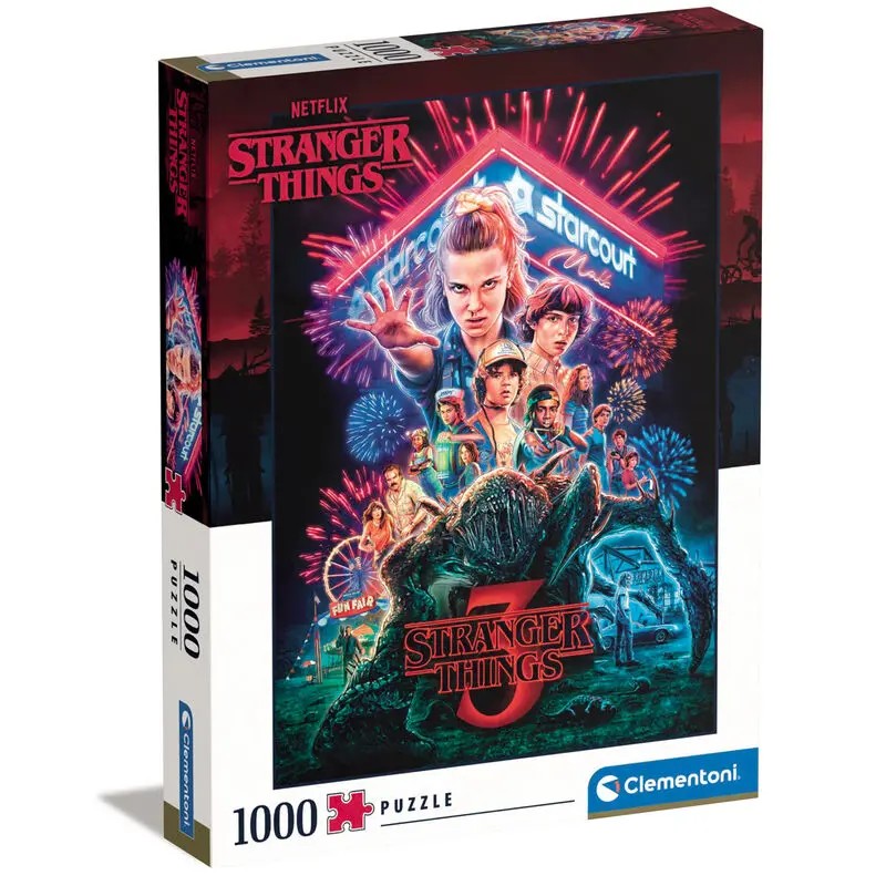 Stranger Things Puzzle Jigsaw Sezonul 3 (1000 de piese) poza produsului