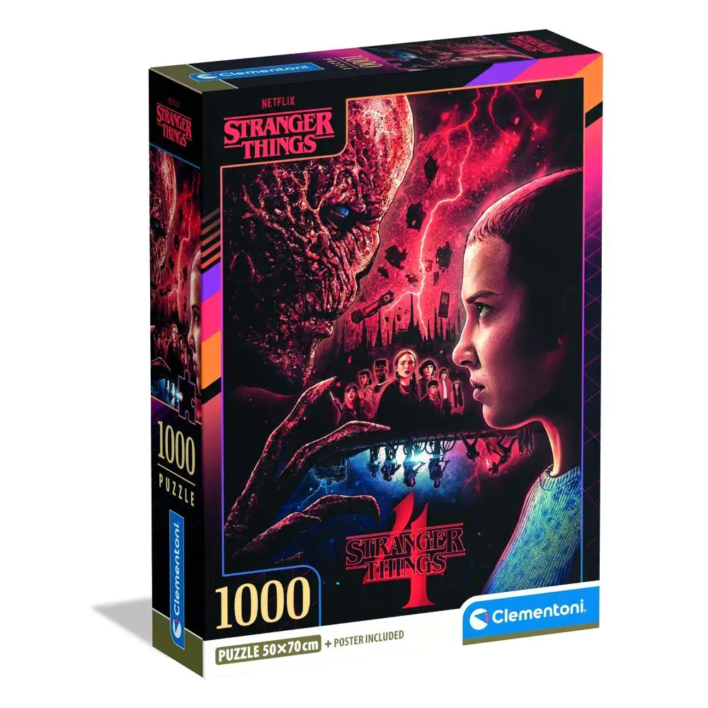 Stranger Things puzzle 1000 piese poza produsului