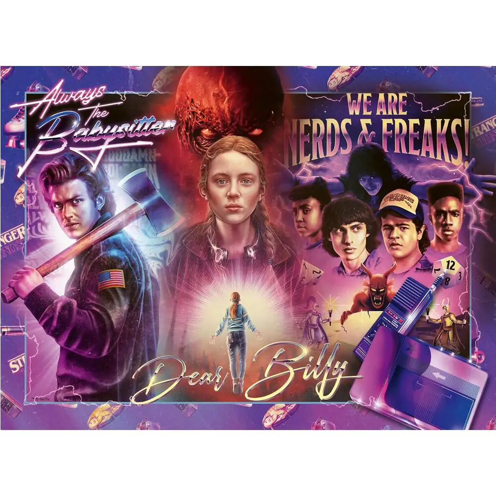 Stranger Things puzzle 300 piese poza produsului