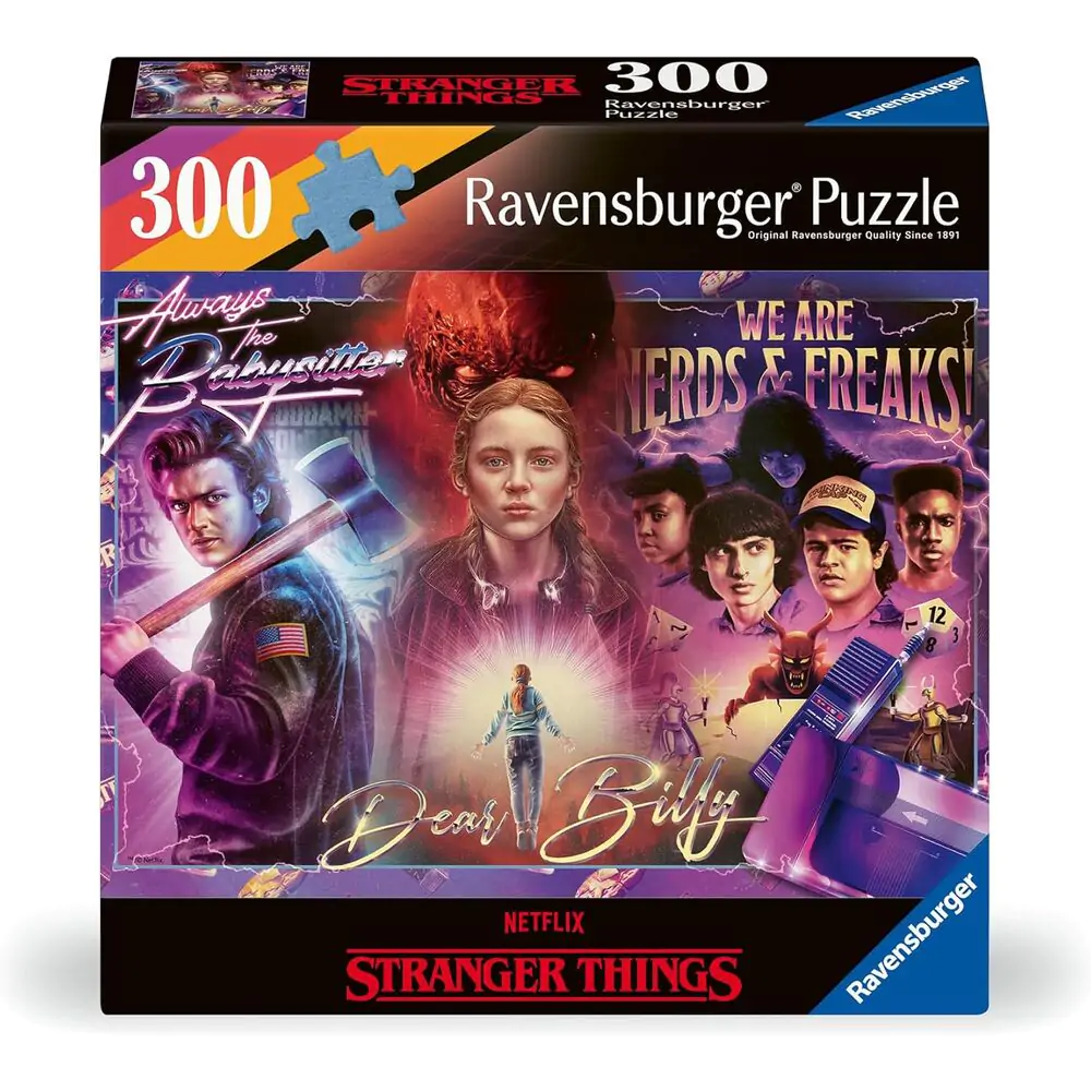 Stranger Things puzzle 300 piese poza produsului