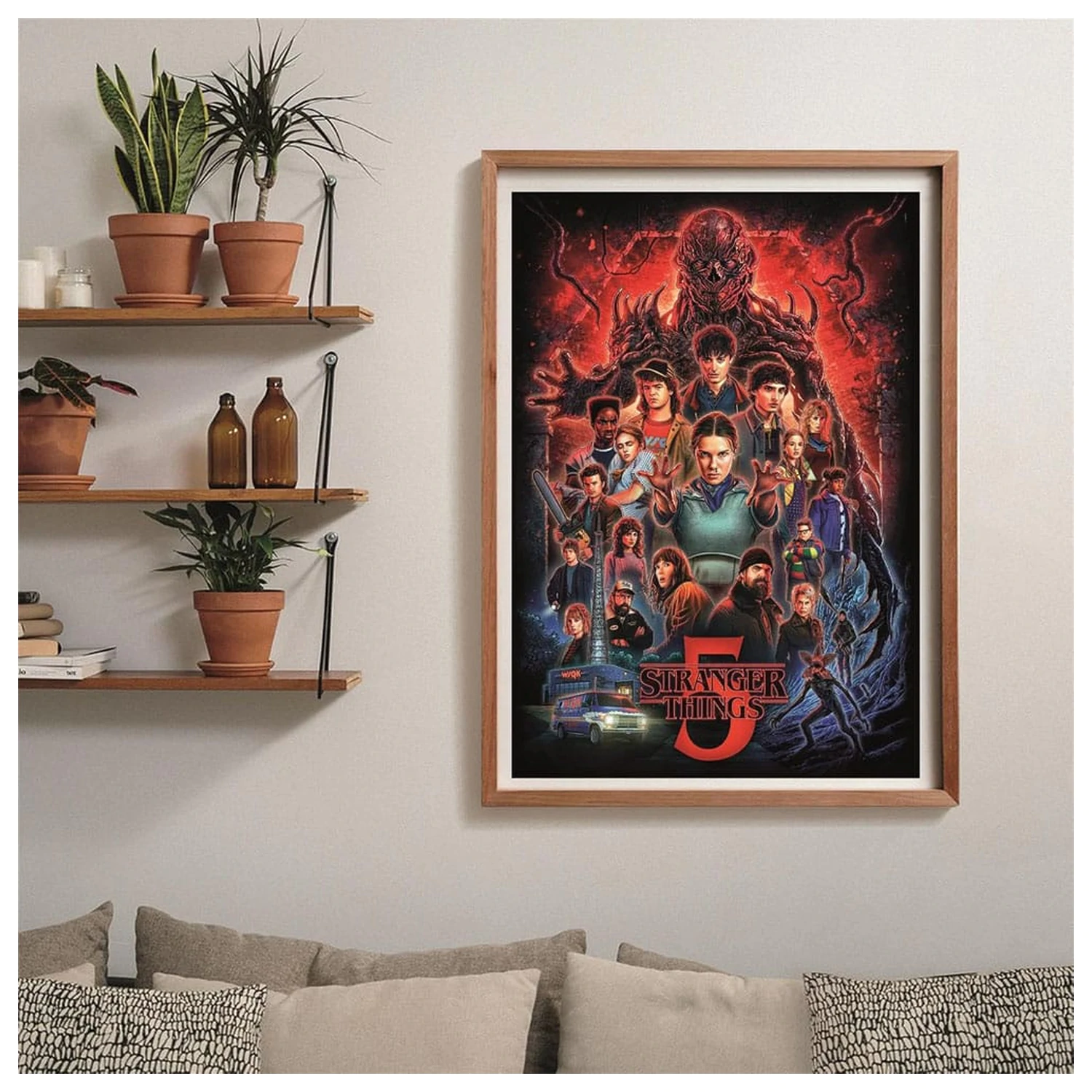 Stranger Things Jigsaw Puzzle Sezonul 5 (1000 piese) poza produsului