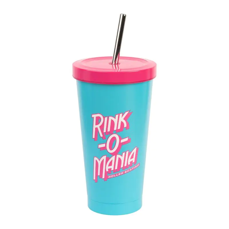 Stranger Things Rink-O-Mania pahar cu pai 550ml poza produsului