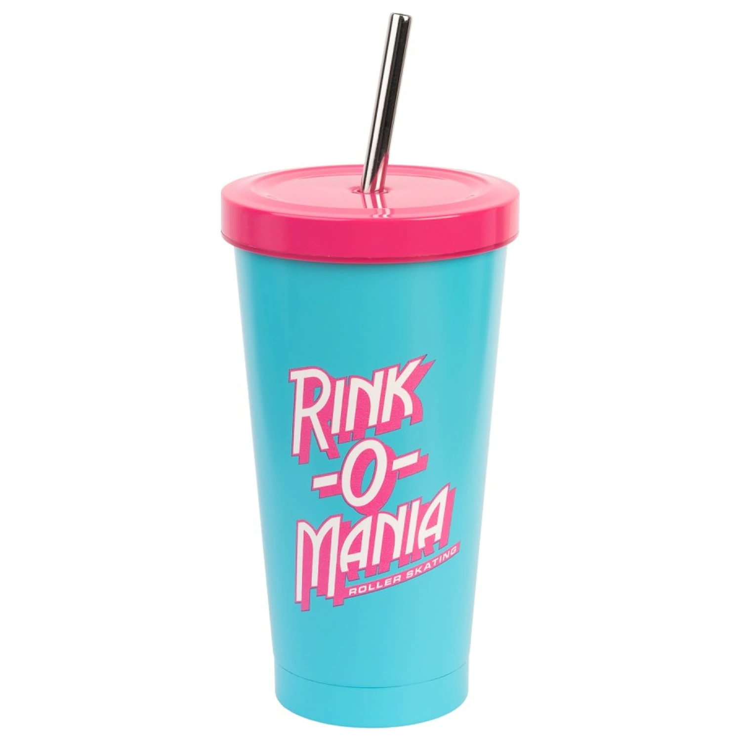 Stranger Things Rink-O-Mania pahar cu pai 550ml poza produsului