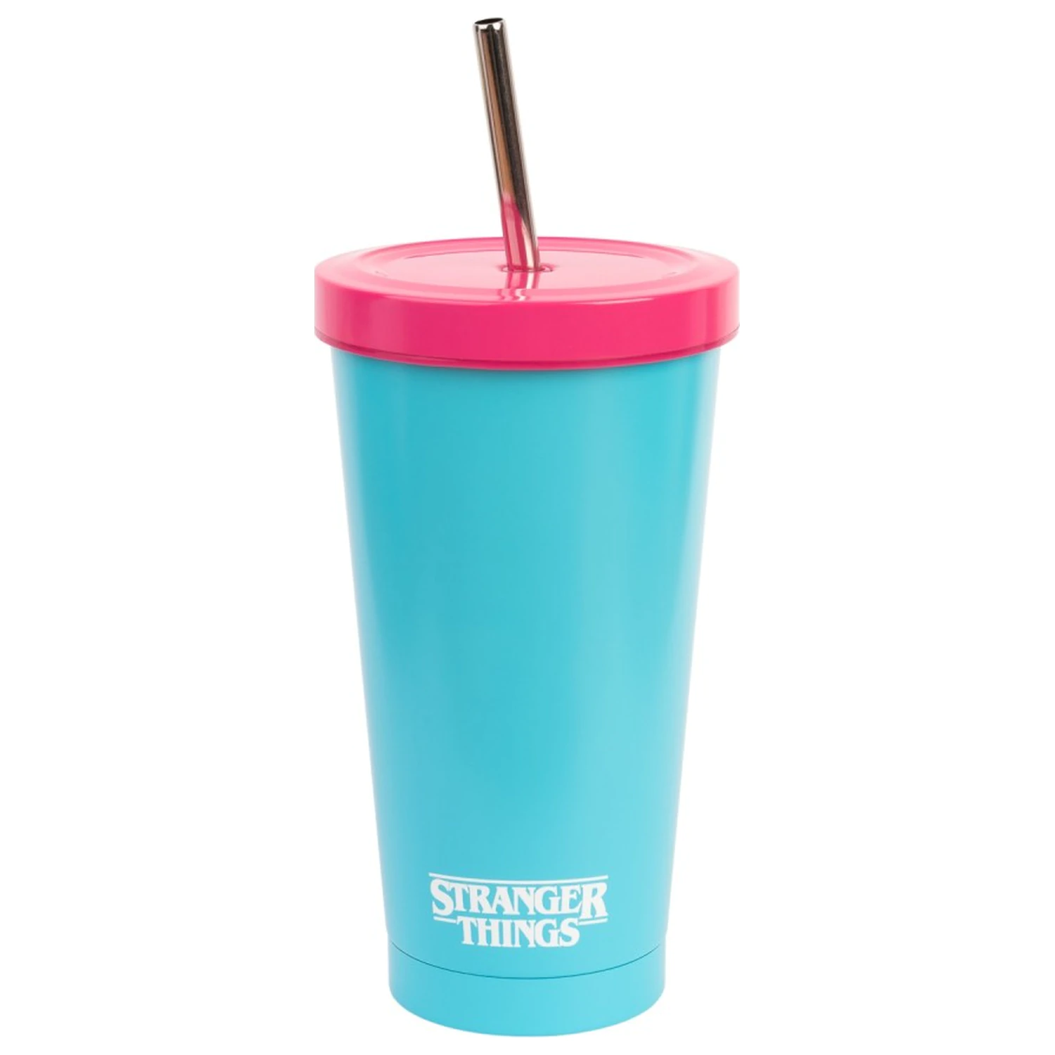 Stranger Things Rink-O-Mania pahar cu pai 550ml poza produsului