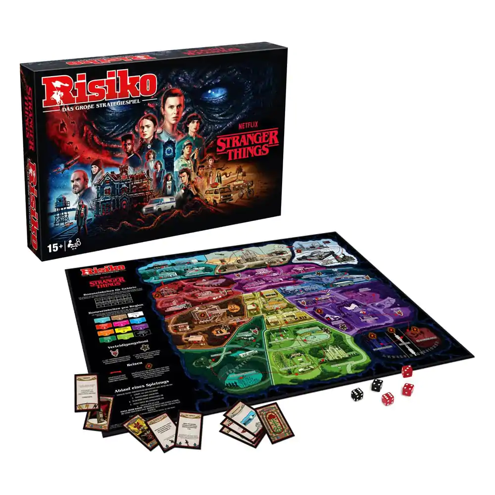 Stranger Things joc de societate Risk *versiunea germană* poza produsului