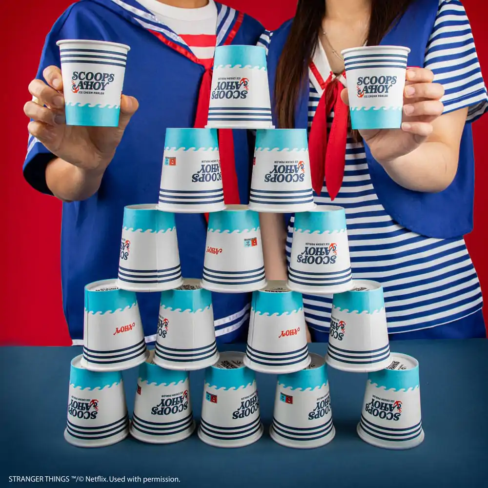 Stranger Things Set de 24 de pahare de hartie Scoops Ahoy poza produsului