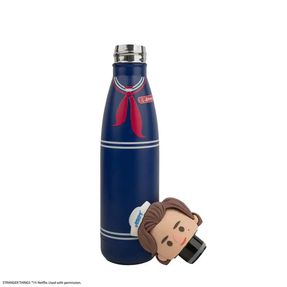 Sticla de apa Stranger Things Scoops Ahoy Steve 500 ml poza produsului