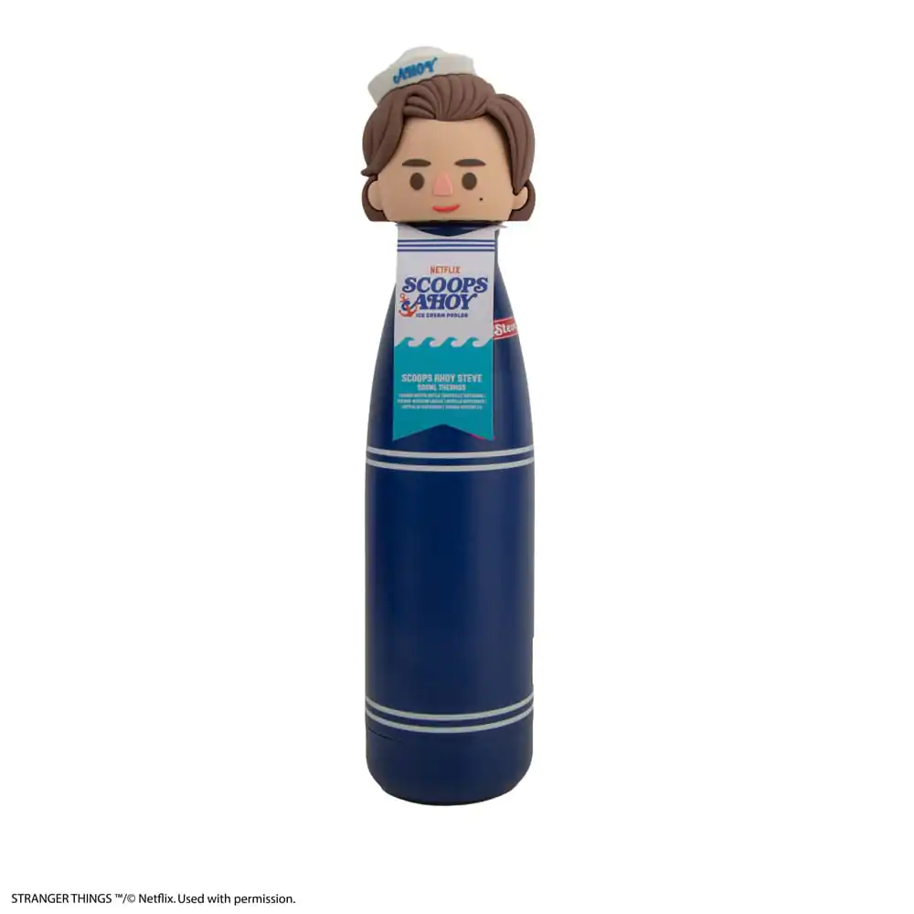 Sticla de apa Stranger Things Scoops Ahoy Steve 500 ml poza produsului