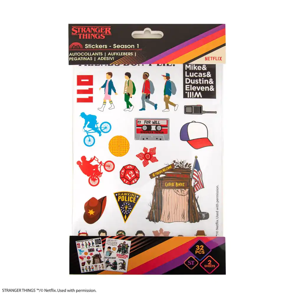 Stranger Things set de stickere Sezonul 1 poza produsului