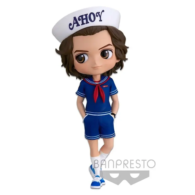 Stranger Things Q Posket Mini Figurina Steve 14 cm poza produsului