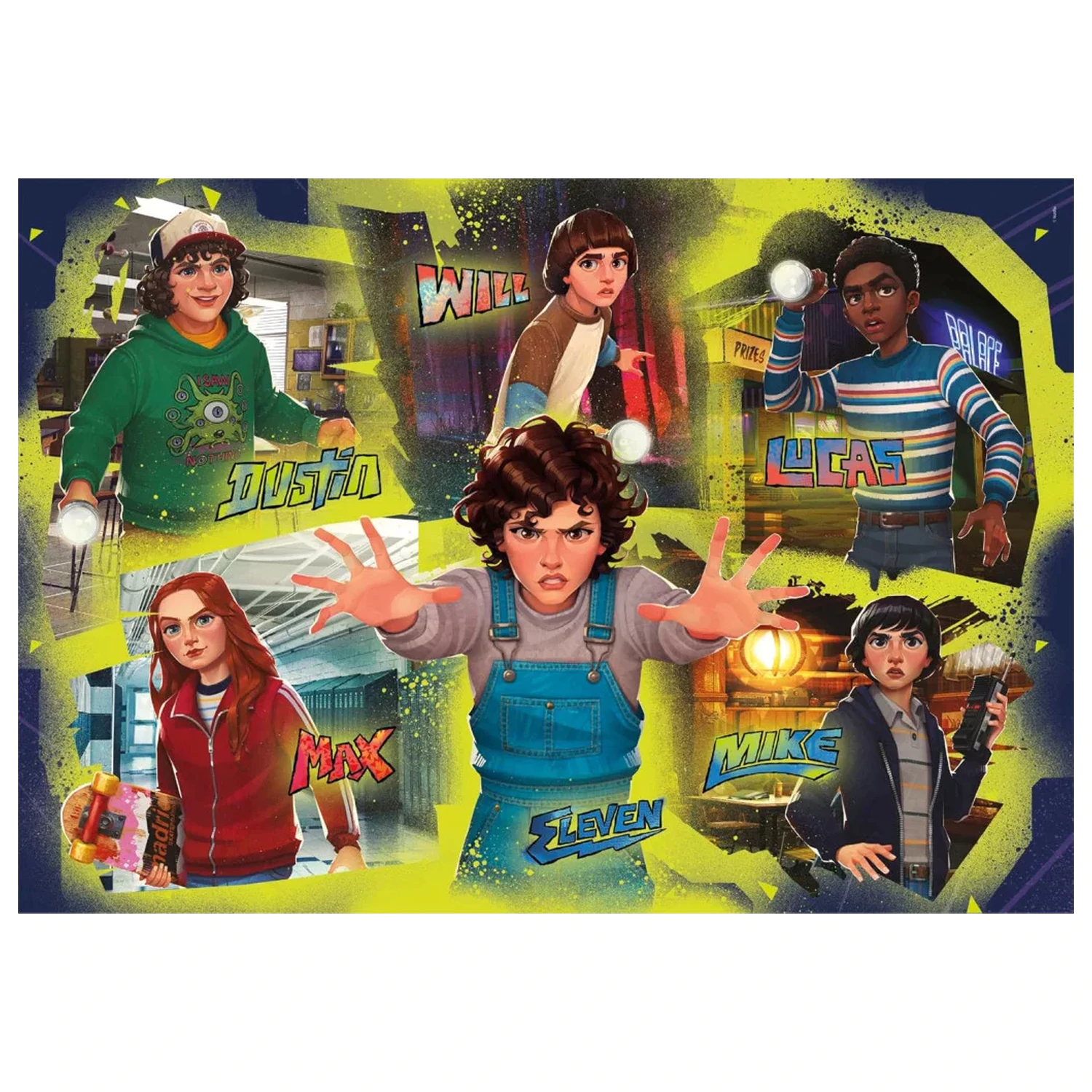 Stranger Things Tales 180-piese puzzle poza produsului