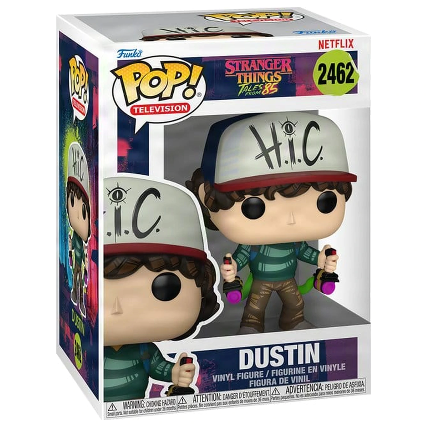 Stranger Things: Tales from '85 Funko POP! Television Figurină de Vinil Dustin 9 cm poza produsului