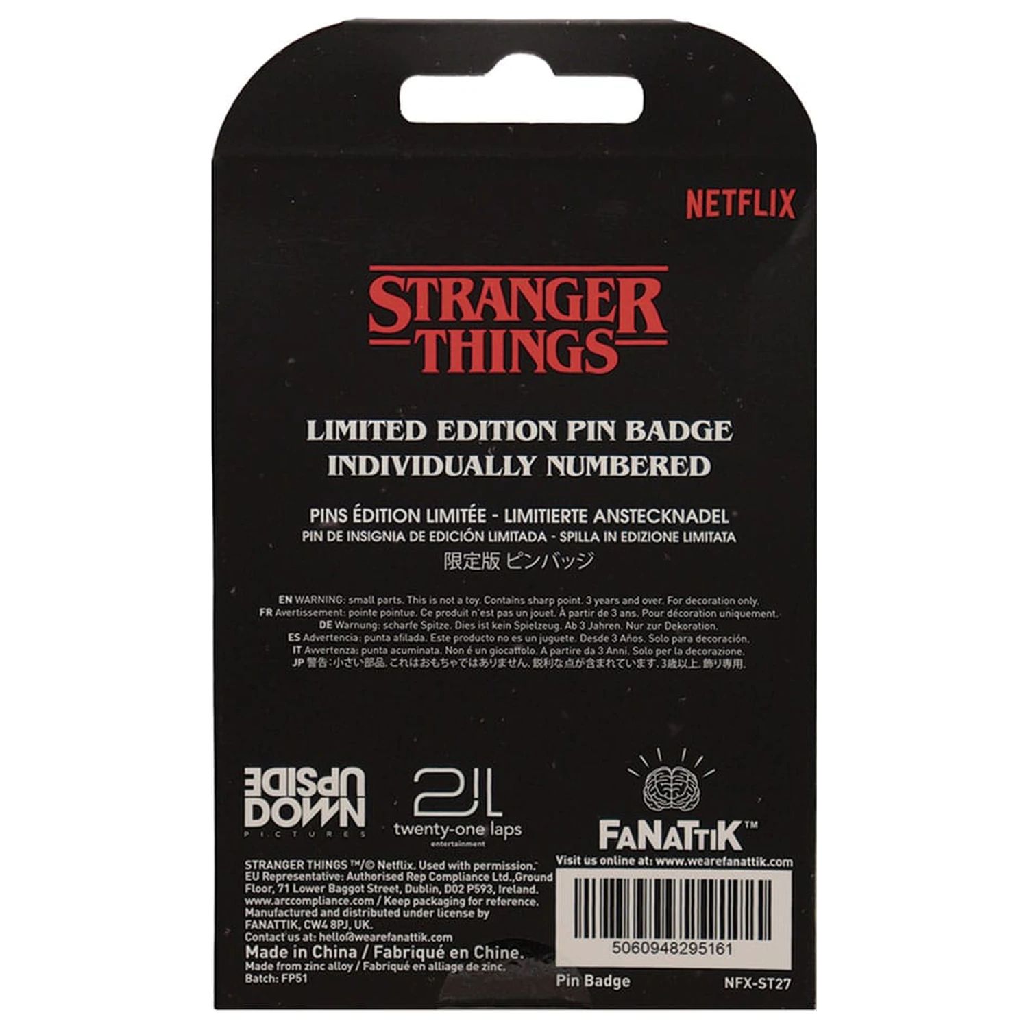 Stranger Things Pin Insigna The Squawk Editie Limitata poza produsului