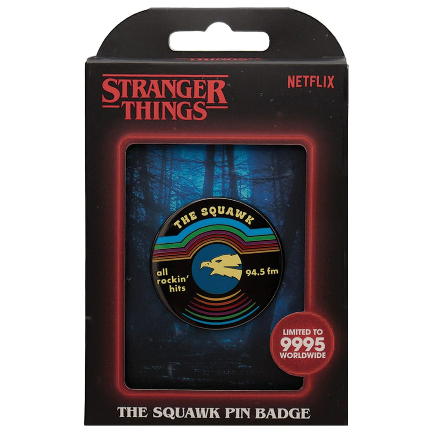 Stranger Things Pin Insigna The Squawk Editie Limitata poza produsului