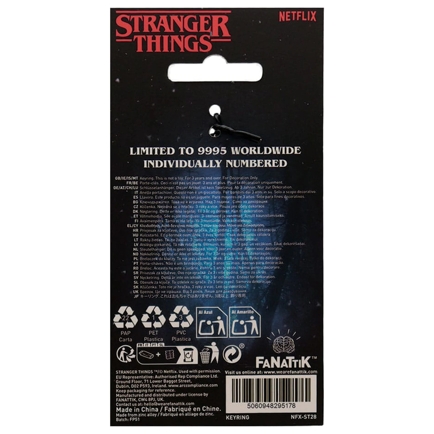 Stranger Things Breloc The Squawk Limited Edition poza produsului