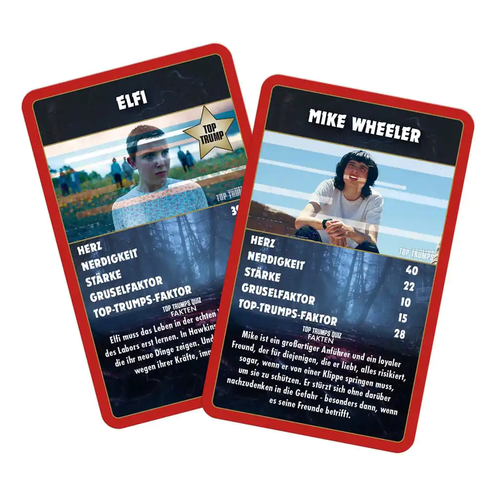 Stranger Things Joc de cărți Top Trumps Collectables Versiunea Germană poza produsului