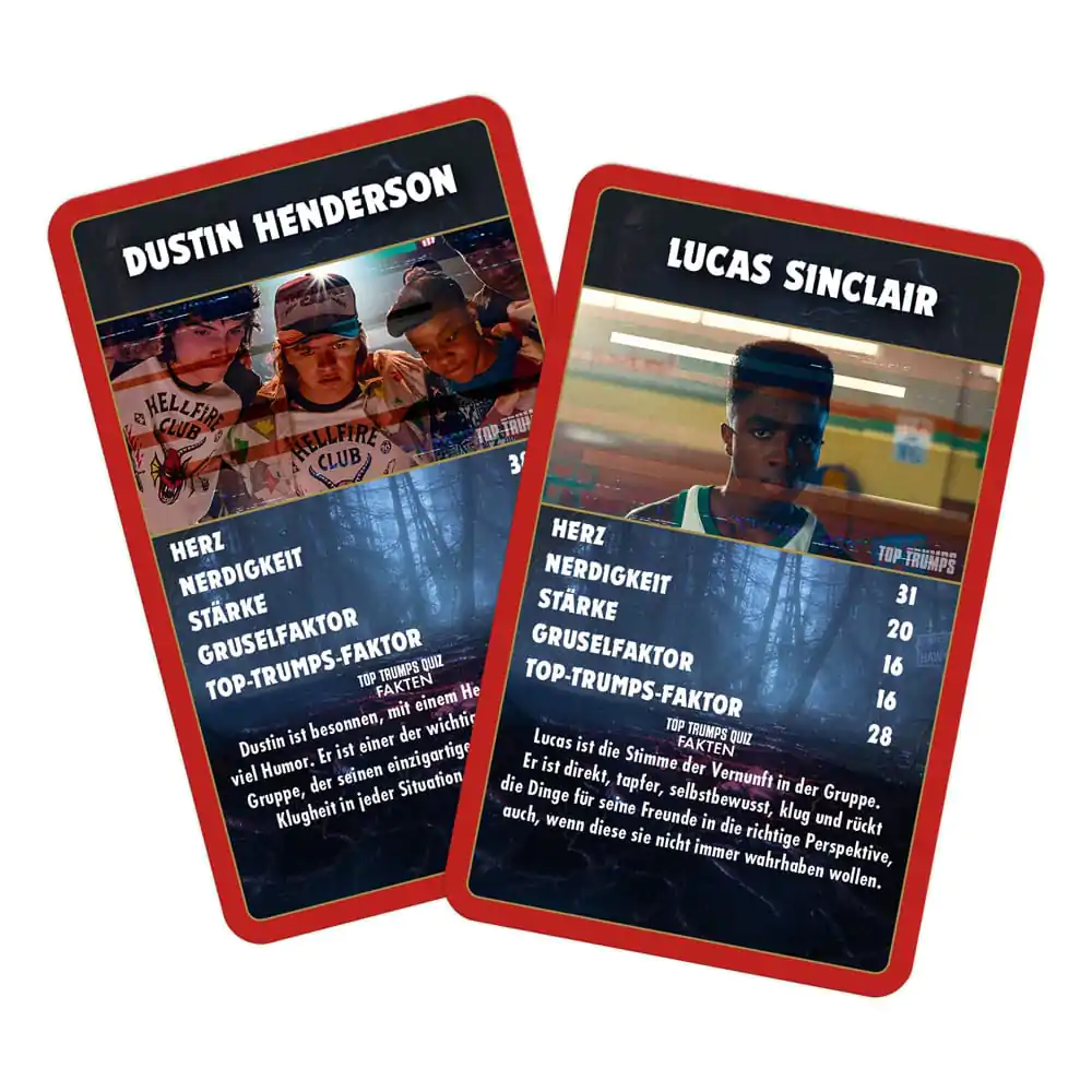 Stranger Things Joc de cărți Top Trumps Collectables Versiunea Germană poza produsului