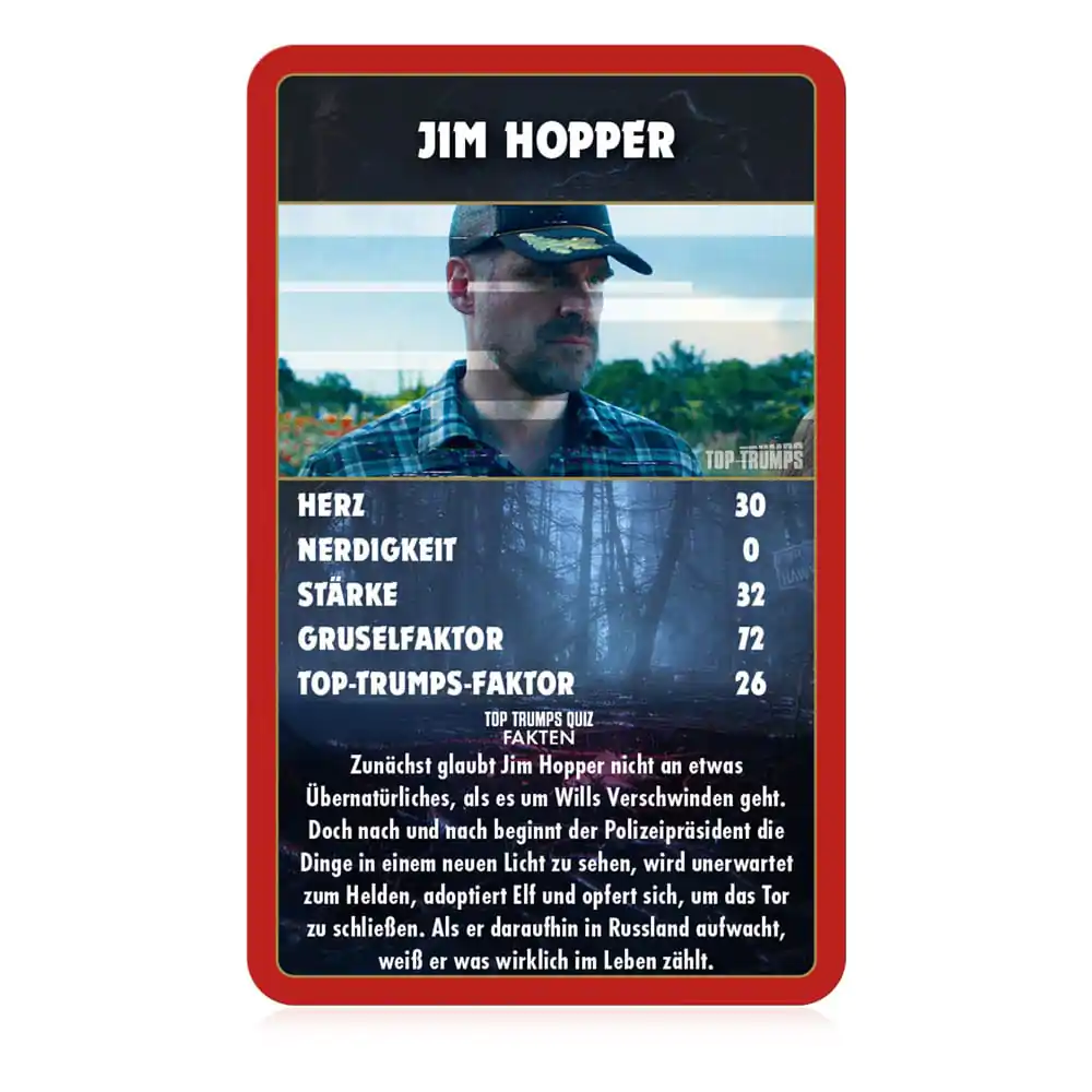 Stranger Things Joc de cărți Top Trumps Collectables Versiunea Germană poza produsului