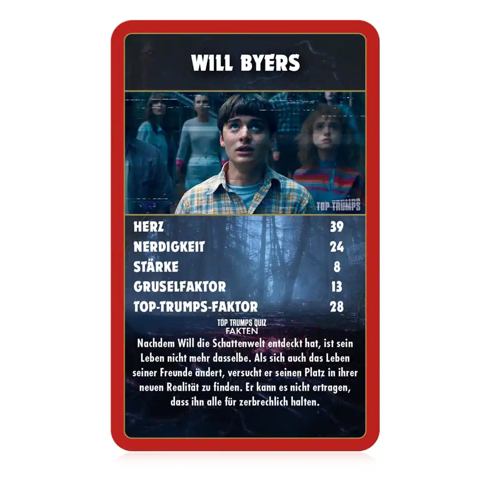 Stranger Things Joc de cărți Top Trumps Collectables Versiunea Germană poza produsului