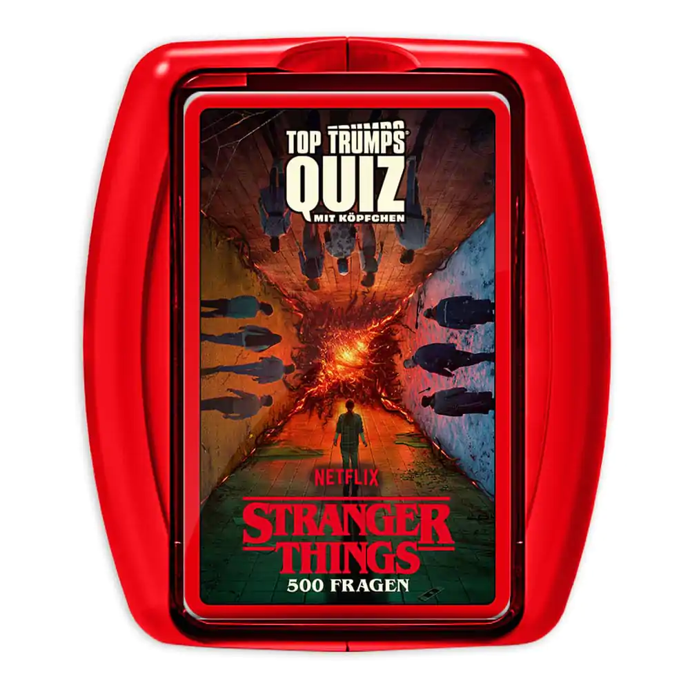 Stranger Things Joc de cărți Top Trumps Quiz Versiune Germană poza produsului