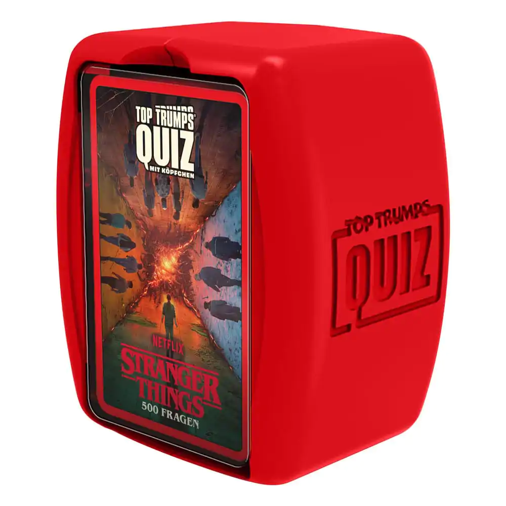 Stranger Things Joc de cărți Top Trumps Quiz Versiune Germană poza produsului