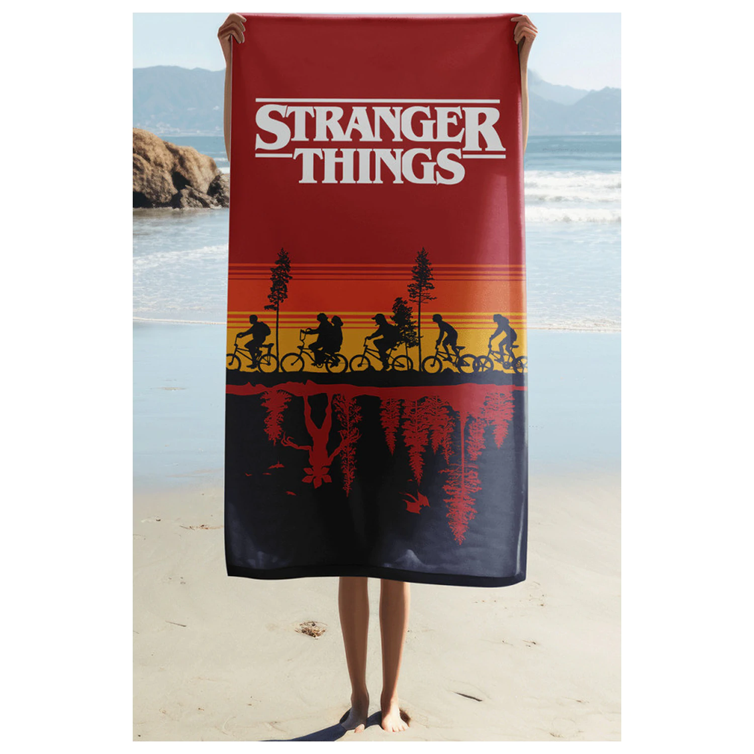Stranger Things Upside Down prosop poza produsului