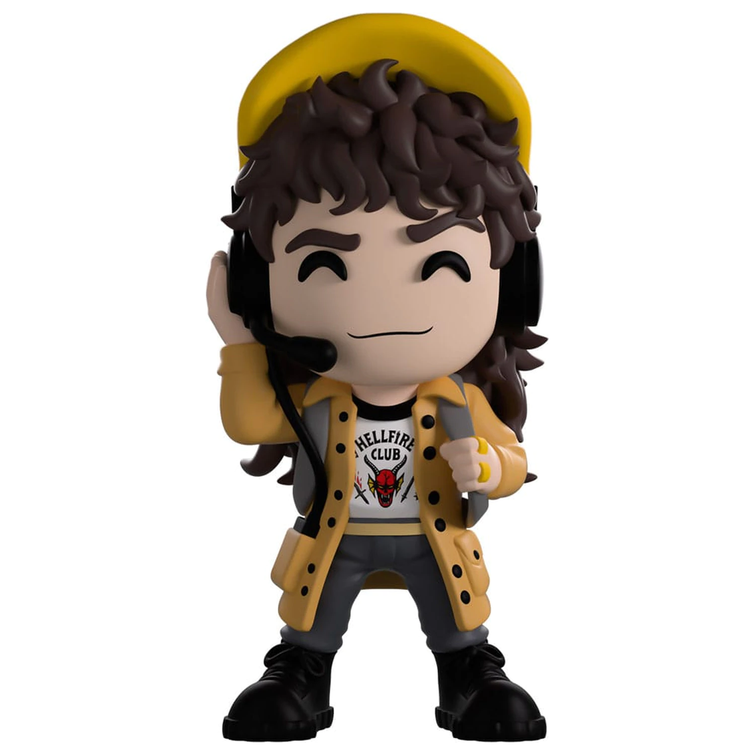 Stranger Things Vinyl Figura Headset Dustin 13 cm poza produsului