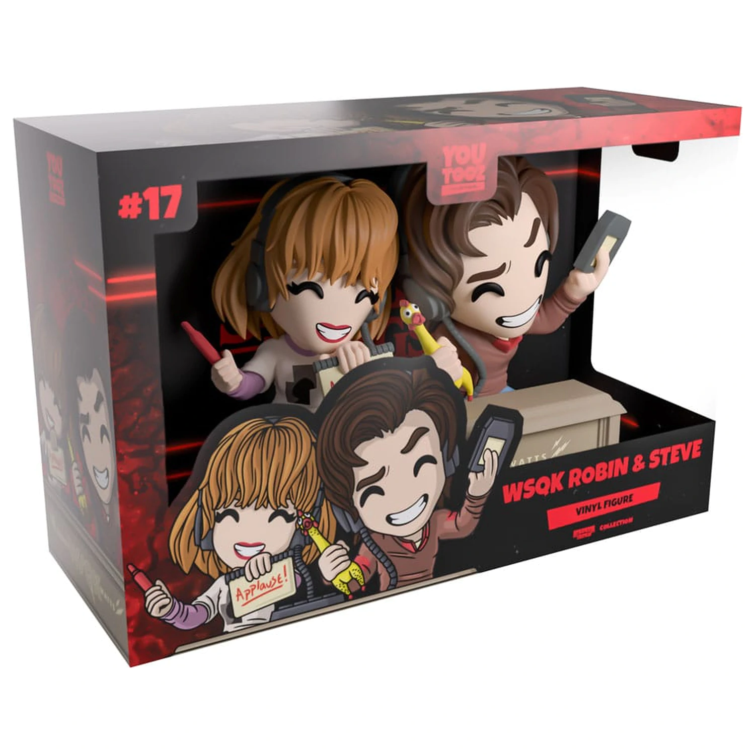 Stranger Things figurina de vinil WSQK Robin & Steve 13 cm poza produsului