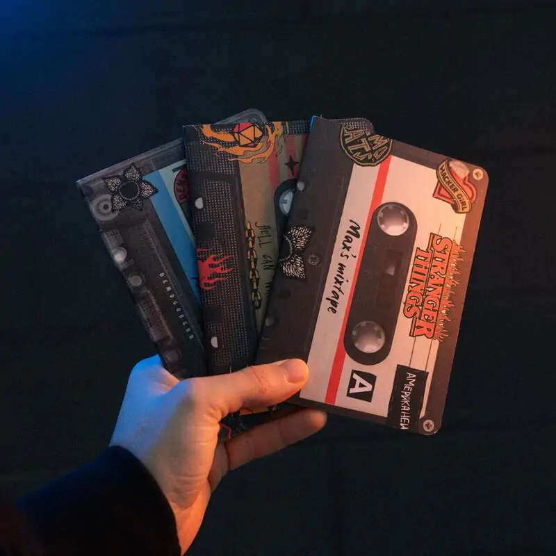 Stranger Things Walkman pachet 3 caiete A6 poza produsului