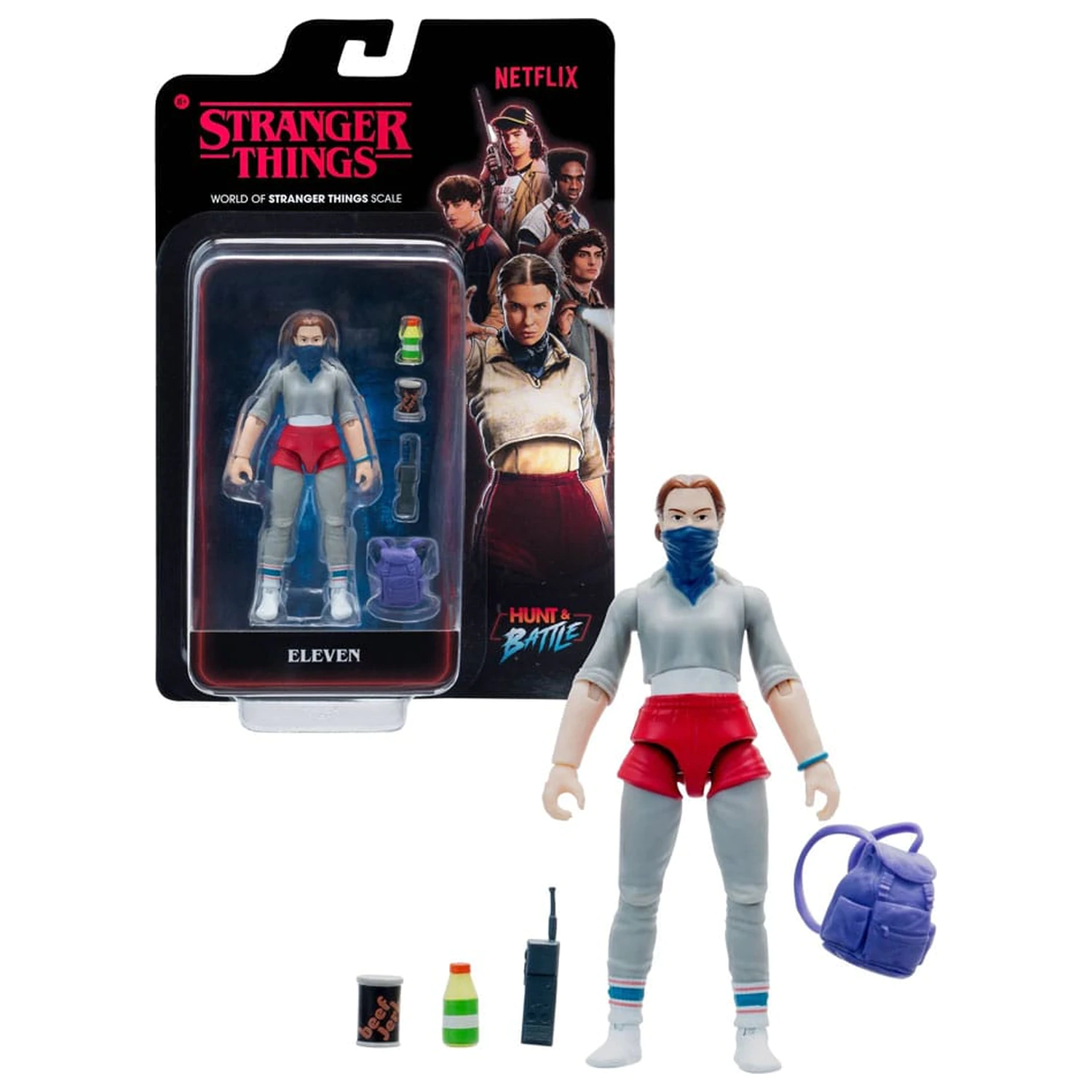 Stranger Things World Of Core Figures Figurina de actiune Eleven #2 cu accesorii 10 cm poza produsului
