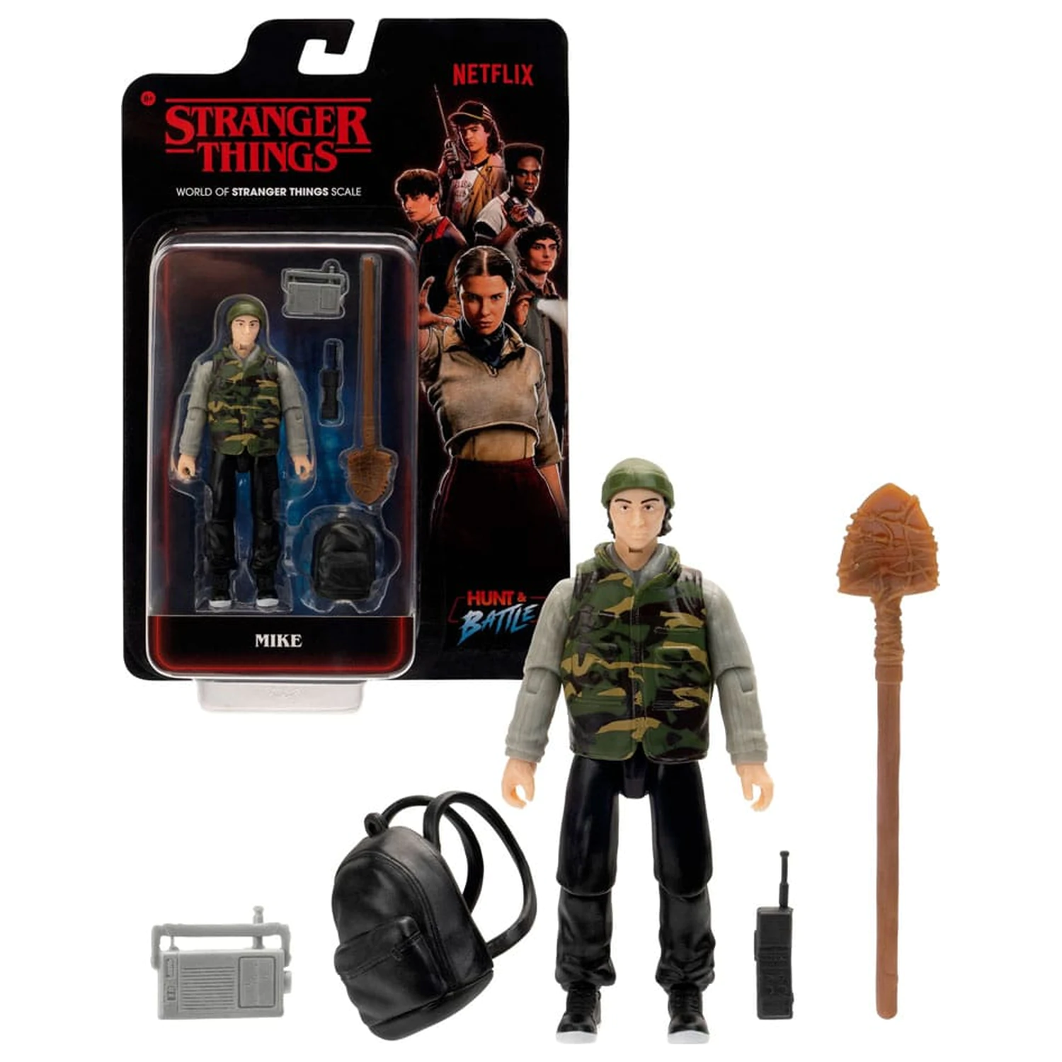 Stranger Things World Of Core Figures Figurina de actiune Mike cu accesorii 10 cm poza produsului