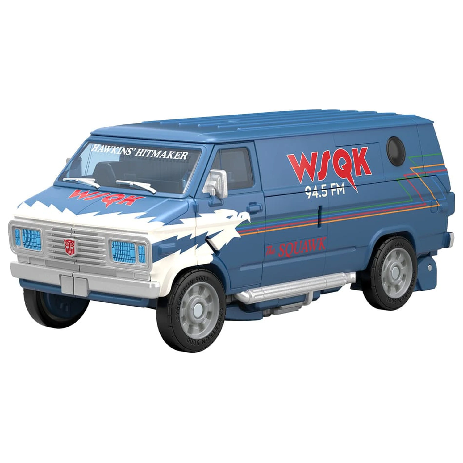 Stranger Things x Transformers Set de 2 figurine de acțiune Freakwency si 8-Trax 15 cm poza produsului