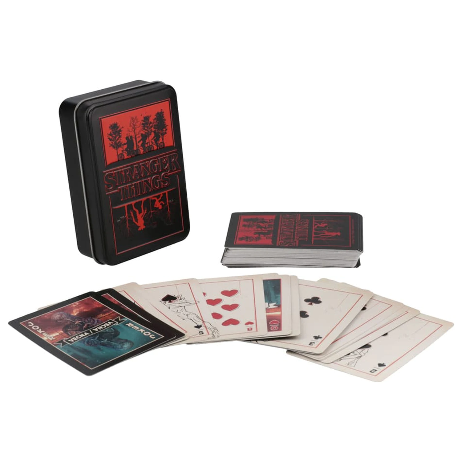 Stranger Things 5 Cărți de Joc Metal poza produsului