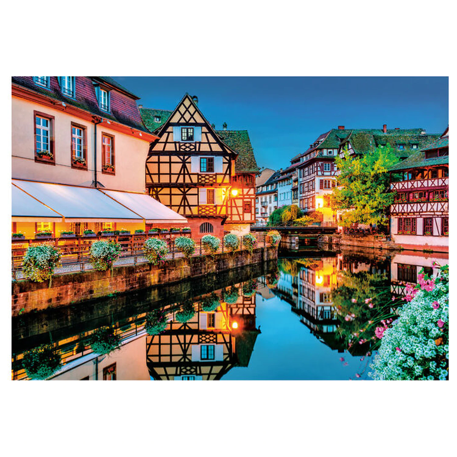 Strasbourg Old Town puzzle 500 piese poza produsului