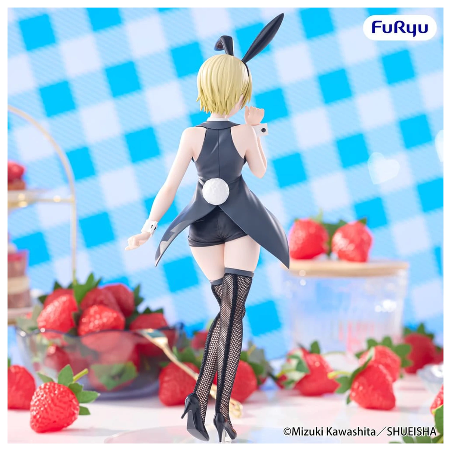 Strawberry 100% BiCute Bunnies PVC figurina Tsukasa Nishino 27 cm poza produsului