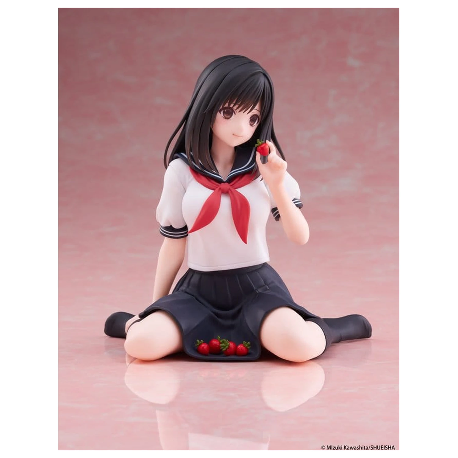 Strawberry 100% Figurină de Birou Drăguță din PVC Aya Tojo (School uniform Ver.) 13 cm poza produsului