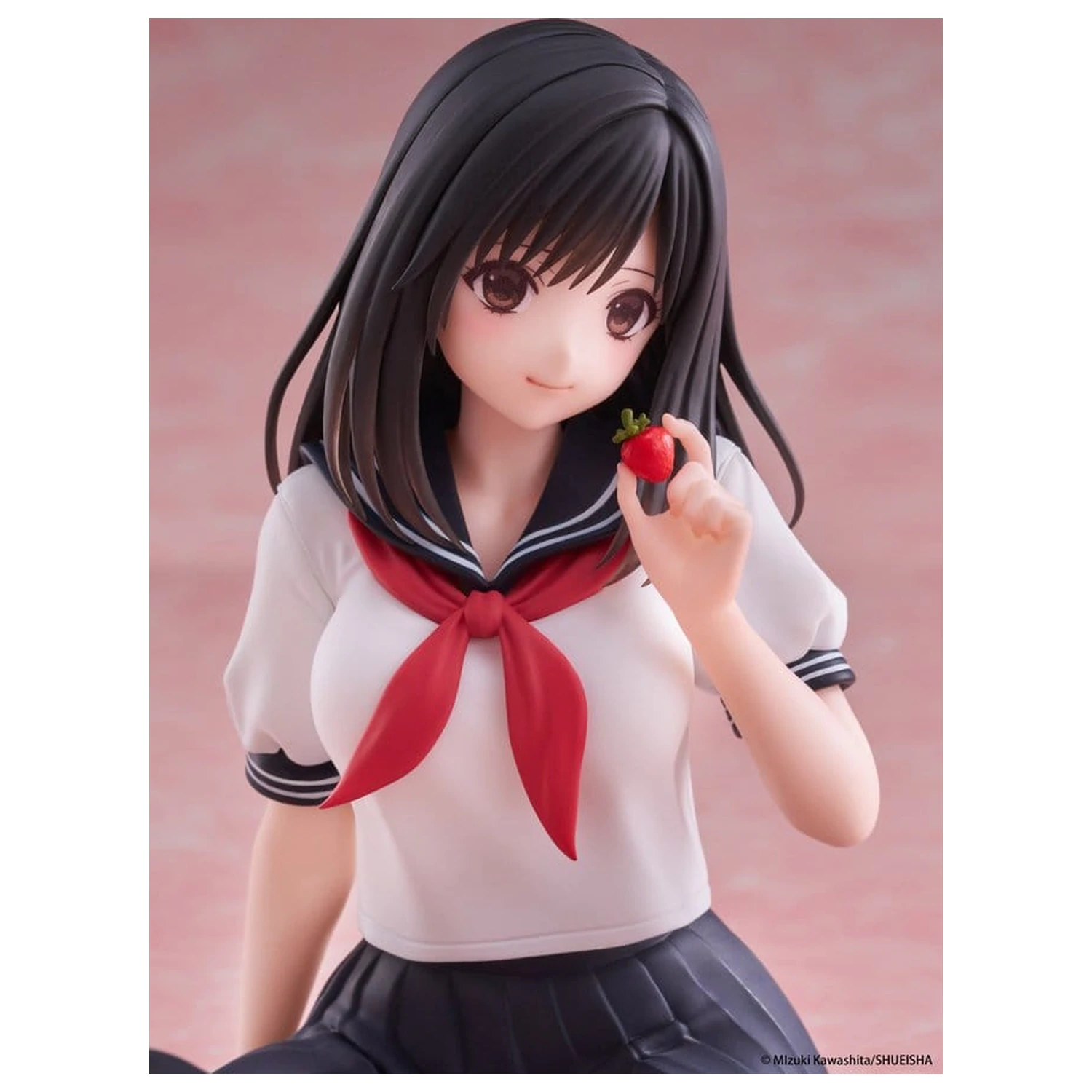Strawberry 100% Figurină de Birou Drăguță din PVC Aya Tojo (School uniform Ver.) 13 cm poza produsului