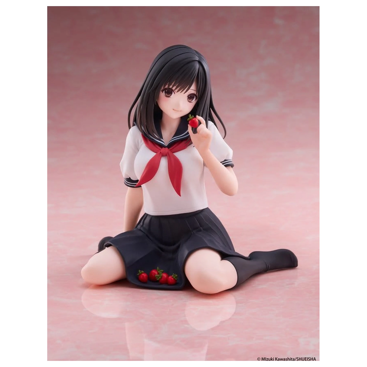 Strawberry 100% Figurină de Birou Drăguță din PVC Aya Tojo (School uniform Ver.) 13 cm poza produsului